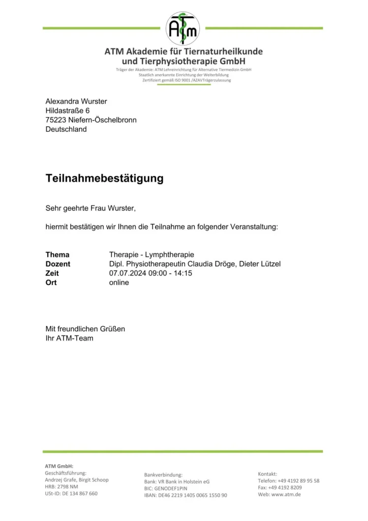 Aus- und Weiterbildungen